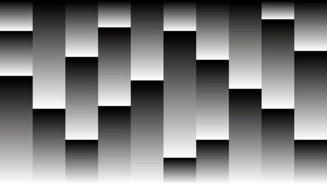 Abstract geometric 3d metal background with a grey seamless pattern of cube tiles and gradient squares for business wallpaper design