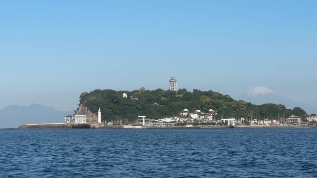  Enoshima Island at Sunrise,Shonan Sagami Bay Japan 2026.5.21.014