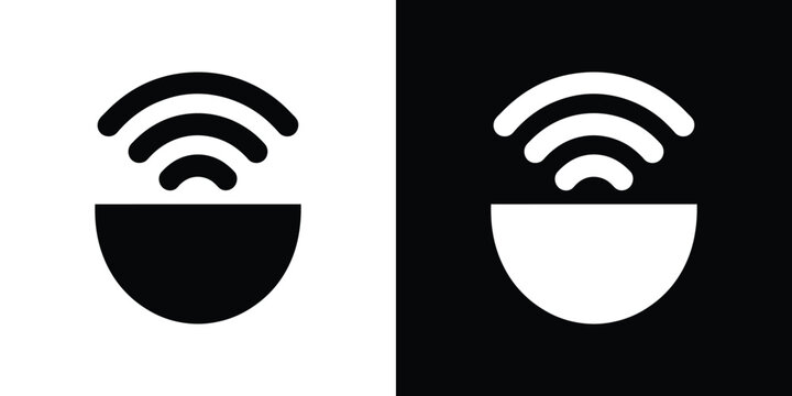 Black and white of two speech bubbles with swirling lines spiral dialogue