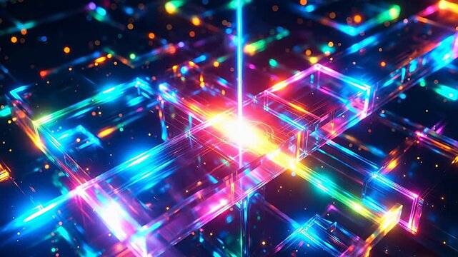 Photon Journey through a Lattice World