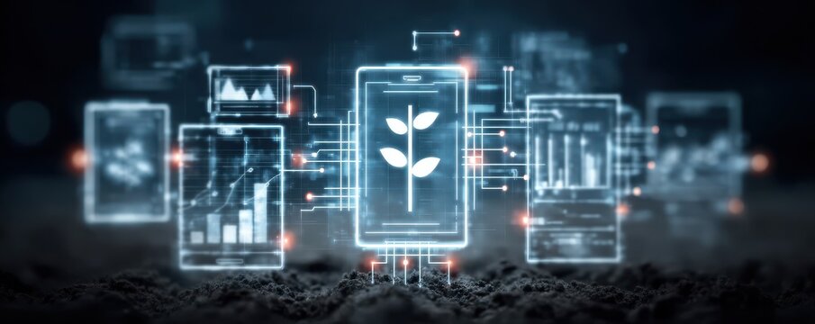 Precision agriculture uses a workflow for monitoring the growth process, tracking soil health for quality analysis, and generating seasonal crop reporting.