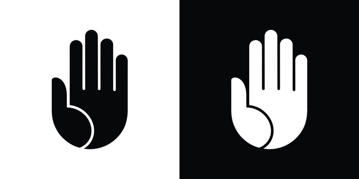 Black and white of a hand giving a thumbs-up gesture black background, white hand thumbs up