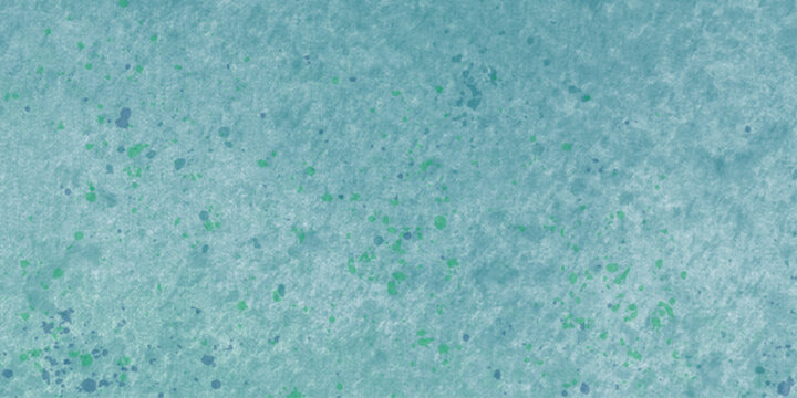Blue textured paper background with subtle grunge and soft vignette. Canvas covered with light blue spray paint as background. Old paper with vignette effect. Overlay on your photo. 