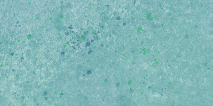 Blue textured paper background with subtle grunge and soft vignette. Canvas covered with light blue spray paint as background. Old paper with vignette effect. Overlay on your photo. 