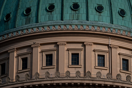 Dome detail of St. Nicholas Church in Potsdam, Germany