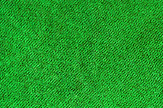 Acid green fabric woven texture macro background