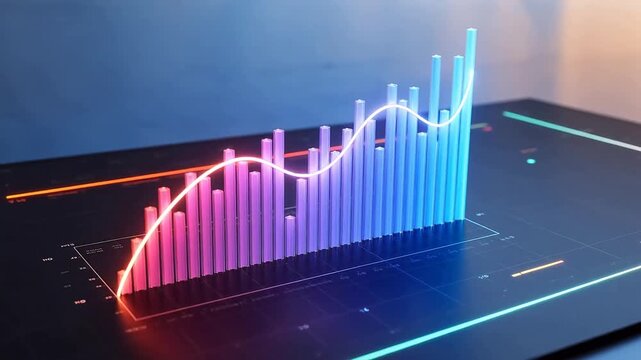 Animated Histogram Visualization of Model Prediction Error Distribution
