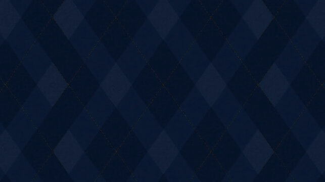 dark blue argyle pattern background texture