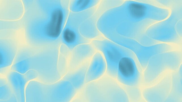 Abstract digital pattern represents fluid light waves with a calm aesthetic. Perfect for backgrounds, prints, branding, web design, digital art projects.