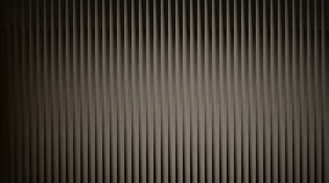 Abstract ribbed glass background with vertical parallel lines