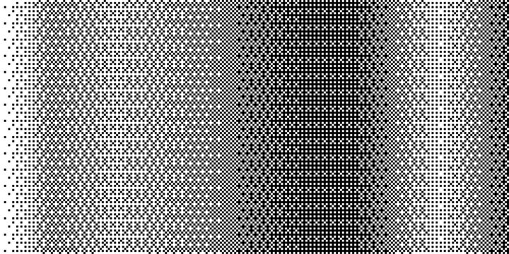 Vintage Pixel Art Gradient with Bitmap Dither Blocks and Retro Game Inspired Abstract Digital Texture Design.
