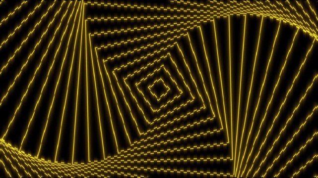 Abstract geometric lines forming a dynamic pattern in motion