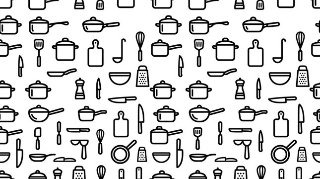 Kitchen Utensils and Cooking Tools.