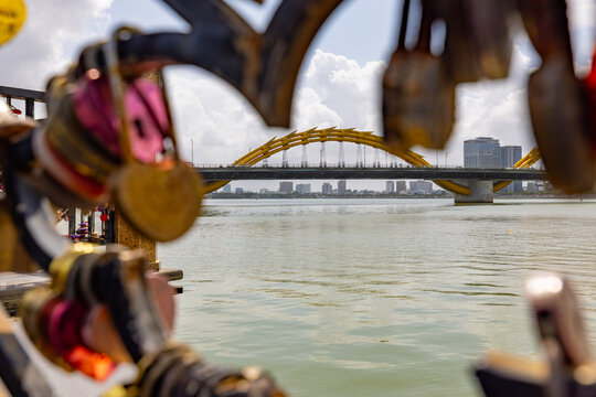 Dragon bridge through locks