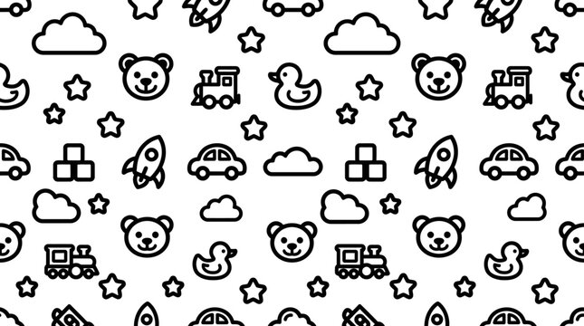 Baby nursery wall decals stickers.