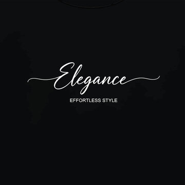 Minimalist elegance and effortless style typography logotype with elegance typography minimalist branding lifestyle identity sophisticated creative lettering calligraphy minimalism wordmark