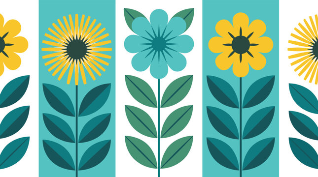 Here is the SEO-optimized metadata for your floral vector illustration, tailored specifically for Adobe Stock&rsquo;s search algorithm requirements.