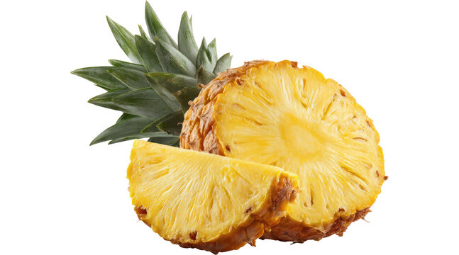 pineapple isolated on white background