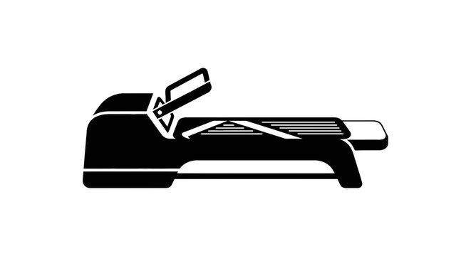 Black and white paper shredder machine.