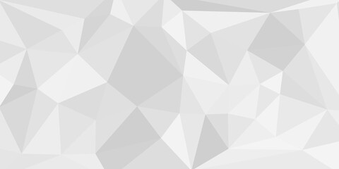 Fototapeta premium ポリゴンデザイン幾何学背景 抽象的な幾何学模様 Abstract delaunay voronoi trianglify polygon mosaic gradient background illustration