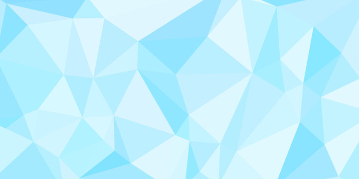 ポリゴンデザイン幾何学背景 抽象的な幾何学模様  Abstract delaunay voronoi trianglify polygon mosaic gradient background illustration