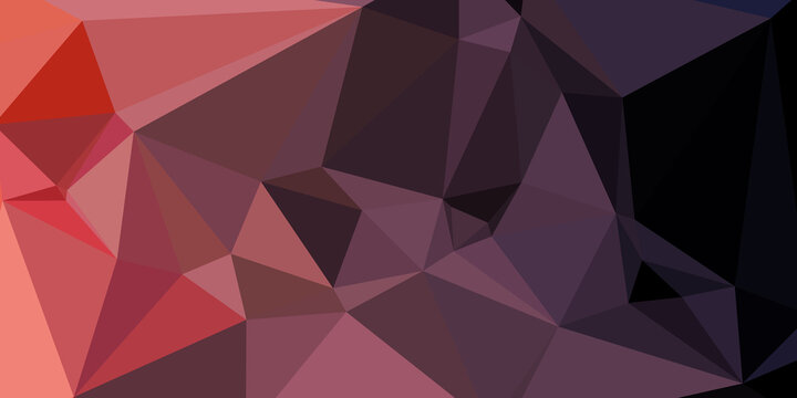 おしゃれな背景画像 ポリゴンデザイン幾何学背景 抽象的な幾何学模様 Abstract delaunay voronoi trianglify polygon mosaic gradient background illustration