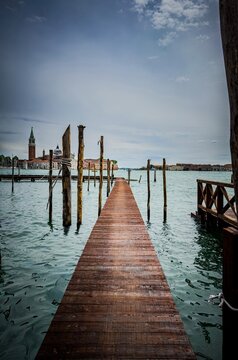 pier in the sea