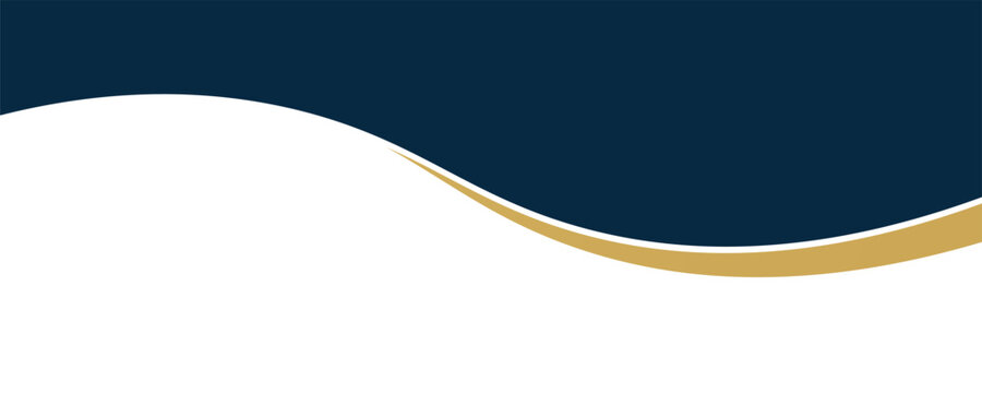 Abstract wave separator footer set with clean modern divider vector illustration templates.