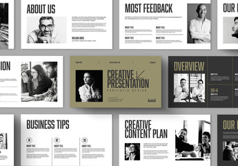 Minimal Portfolio Presentation Template