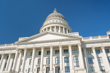 Obraz premium Utah State Capitol View