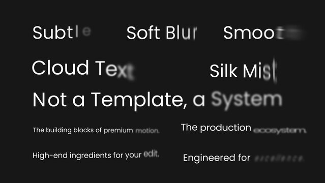 Blur Text Animation