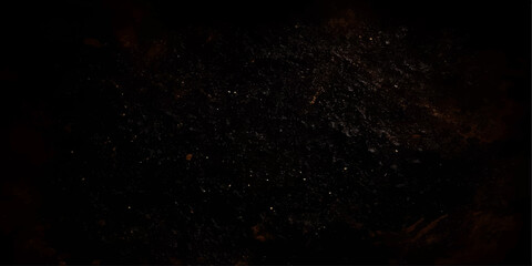 Fototapeta premium An abstract explosion of light and red fire creates a celestial texture of stars and dust against the black universe of a dark night sky