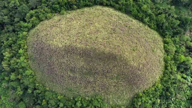 Philippines Bohol Chocolate Hills Drone Aerial Landscape