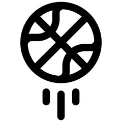Obraz premium Resilience. Editable stroke vector icon.