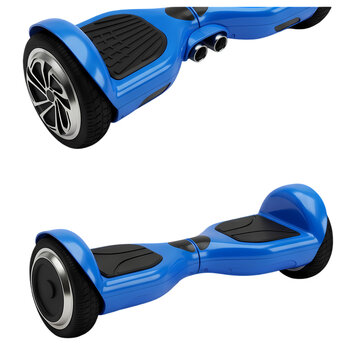 Blue Self-Balancing Electric Scooter Hoverboard