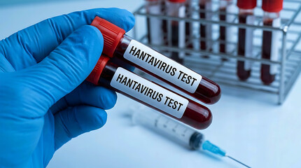 Obraz premium Hantavirus Prevention Awareness Virus Control Rodent Disease Concept
