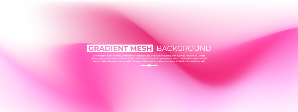 Abstract Gradient Background Blurred. Pink, White, Color Blur smooth, Retro Gradient, Technology Background, Colorful modern gradient. Background for Landing page and Web Abstract Design