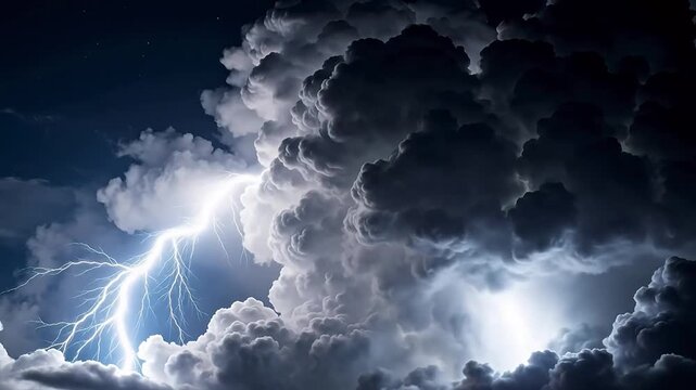Thunderstorm Soul: Capturing Lightning Within the Storm Clouds