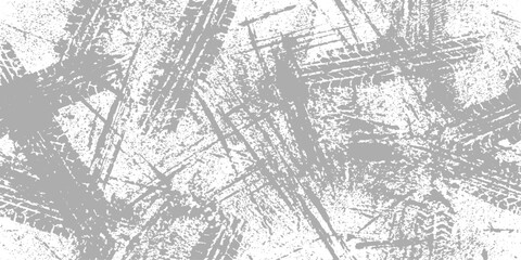 Fototapeta premium White Grunge Scratch Texture: Abstract Distressed Urban Rough Overlay Vector
