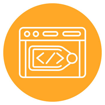Meta Tags Vector Icon