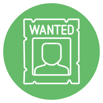 Wanted Poster Vector Icon