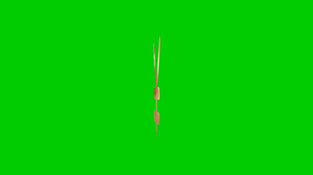 Golden yen currency symbol on vibrant green background representing financial concepts and international monetary exchange
