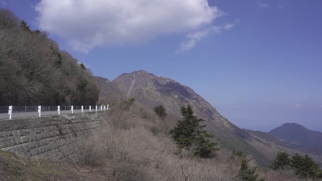 仁田峠第二展望所から見る平成新山