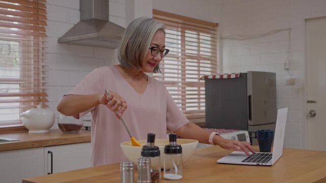 Home cooking tips quirky recipe preparation modern kitchen instructional video bright environment close-up perspective