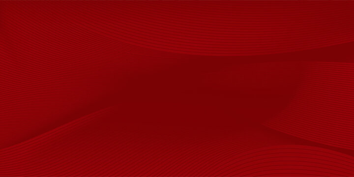 Contemporary technology cover design set. Luxury background with red line pattern (guilloche curves). Premium vector tech backdrop for business layout, digital certificate, formal brochure template