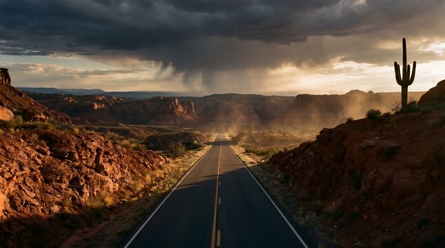 鉛筆画「A road to Arizona」　B5大サイズ 鉛筆画「A road to Arizona」 B5大サイズ Arizona Highway Imagens