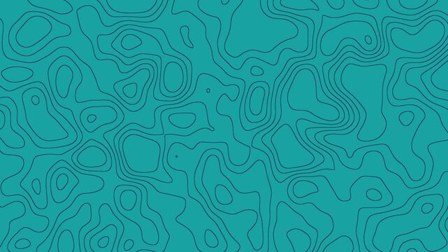 Topographic Map 4K Wallpaper Animation for Modern and Geometric Visuals