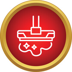 Obraz premium Vacuum cleaner nozzle sucking dirt and leaving a sparkling clean surface