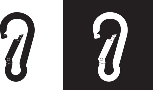 Vintage lantern icon set black and white ,vector