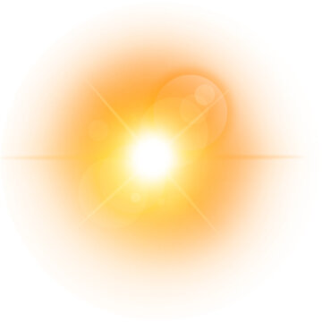 sun flare light effect 